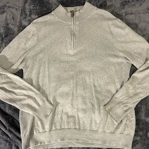 MENS: Quarter Zip Sweater
